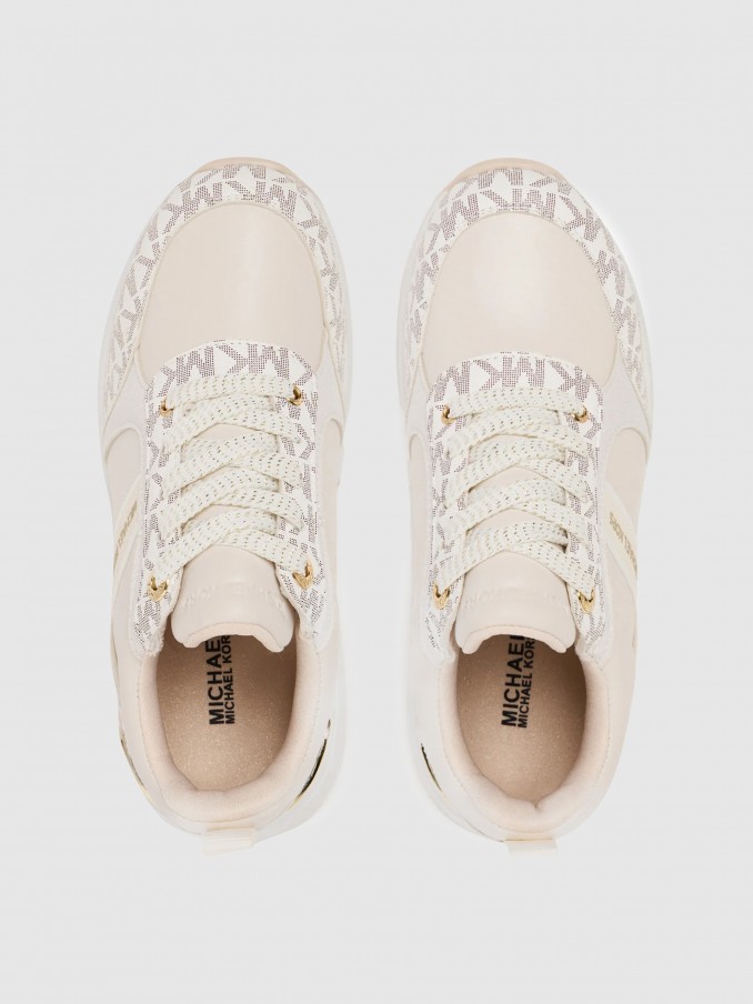 Sneakers Girl Cream Michael Kors