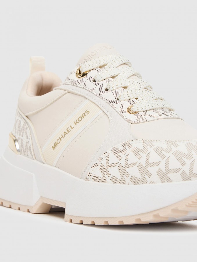 Tenis Nia Crema Michael Kors