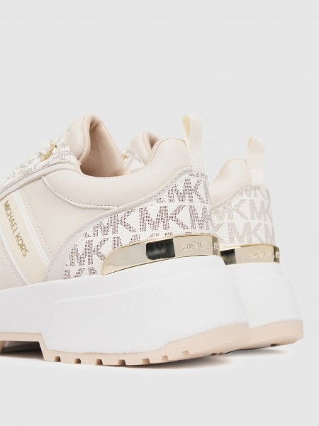 Sneakers Girl Cream Michael Kors