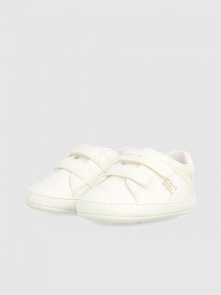 Sneakers Baby Girl White Tommy Jeans Kids Sneakers Baby Girl White Tommy Jeans Kids