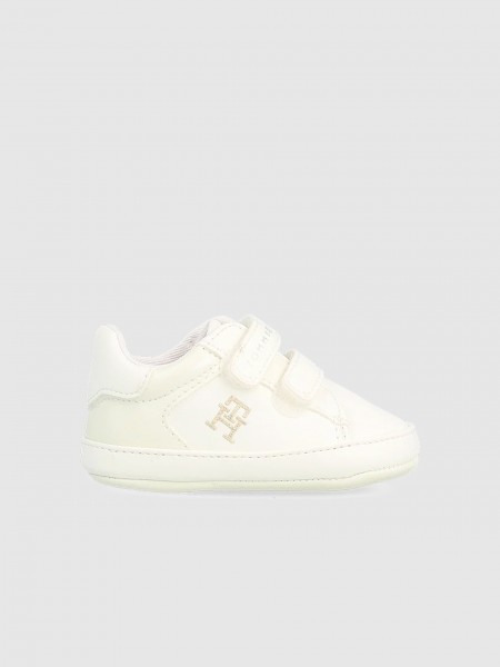 Sneakers Baby Girl White Tommy Jeans Kids