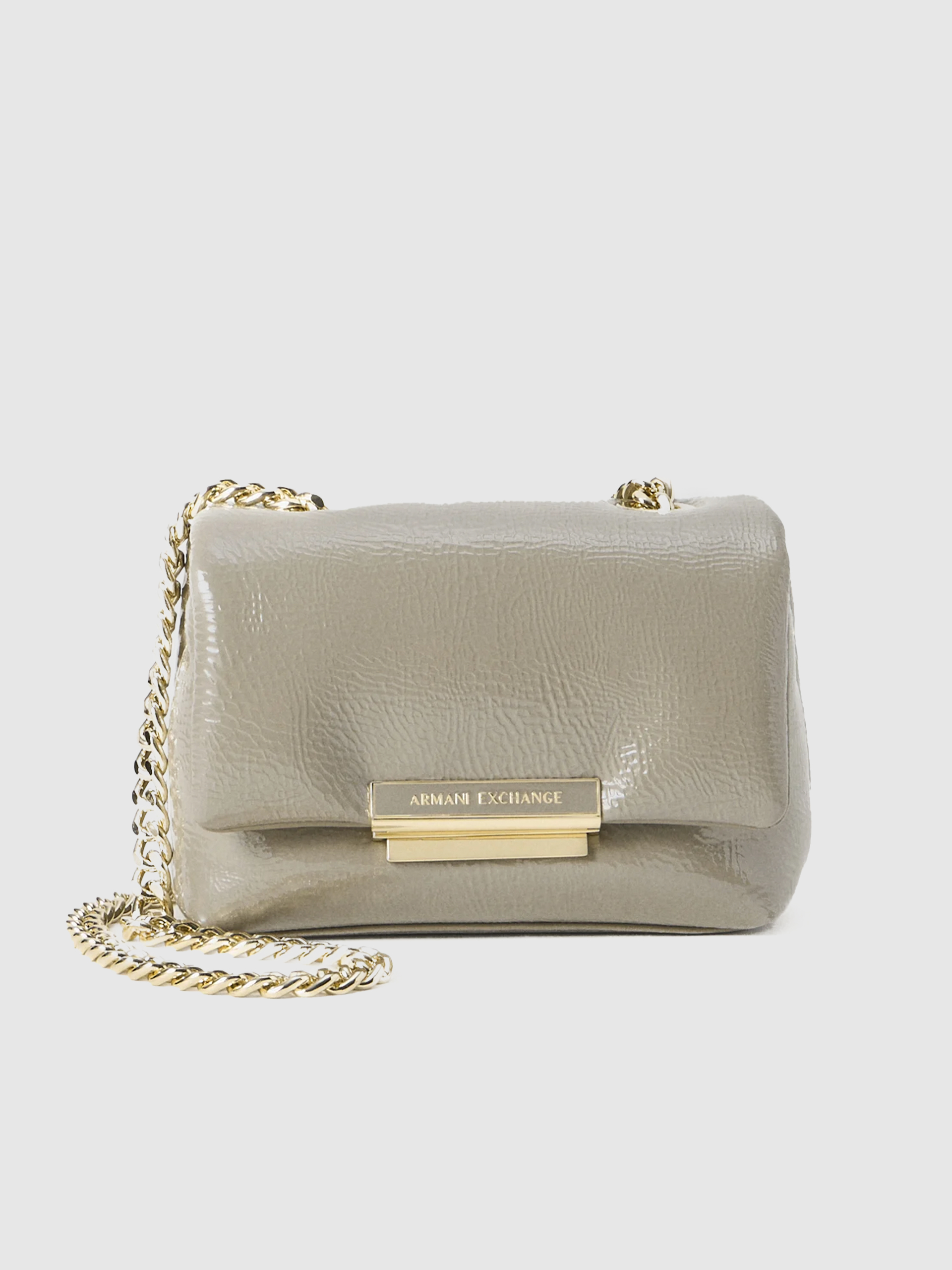 Bolsos de Hombro Mujer Gris Pardo Armani Exchange