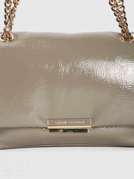 Shoulder Bags Woman Taupe Armani Exchange