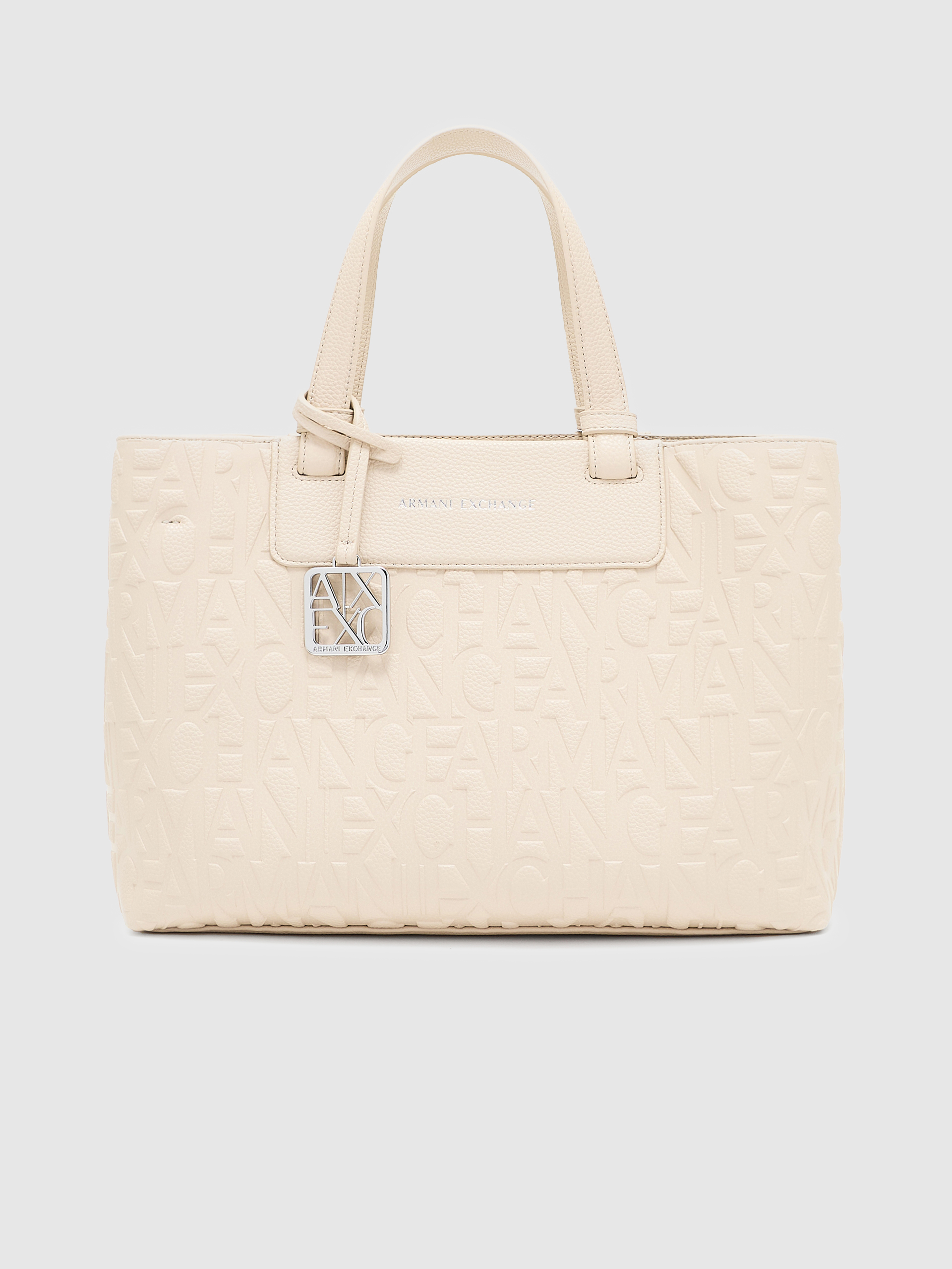 Tote Bags Woman Cream Armani Exchange