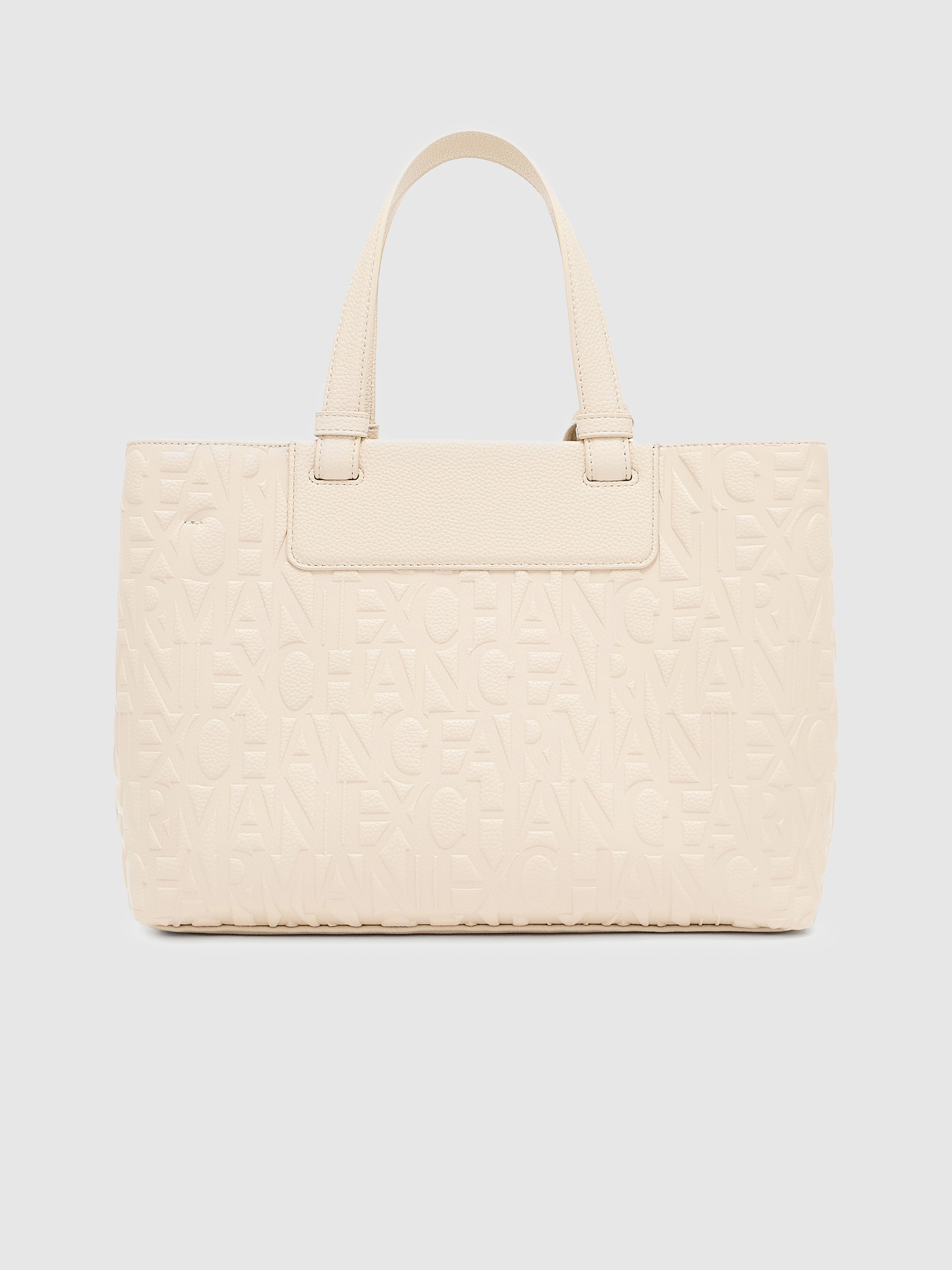 Tote Bags Woman Cream Armani Exchange