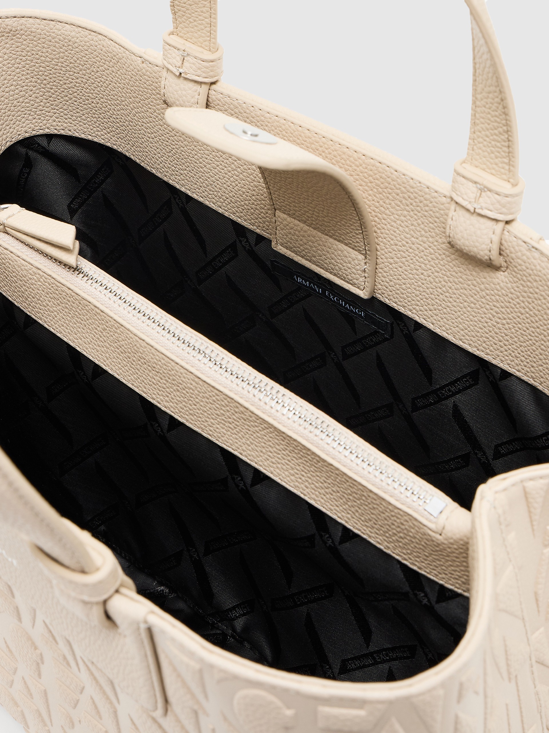 Tote Bags Woman Cream Armani Exchange