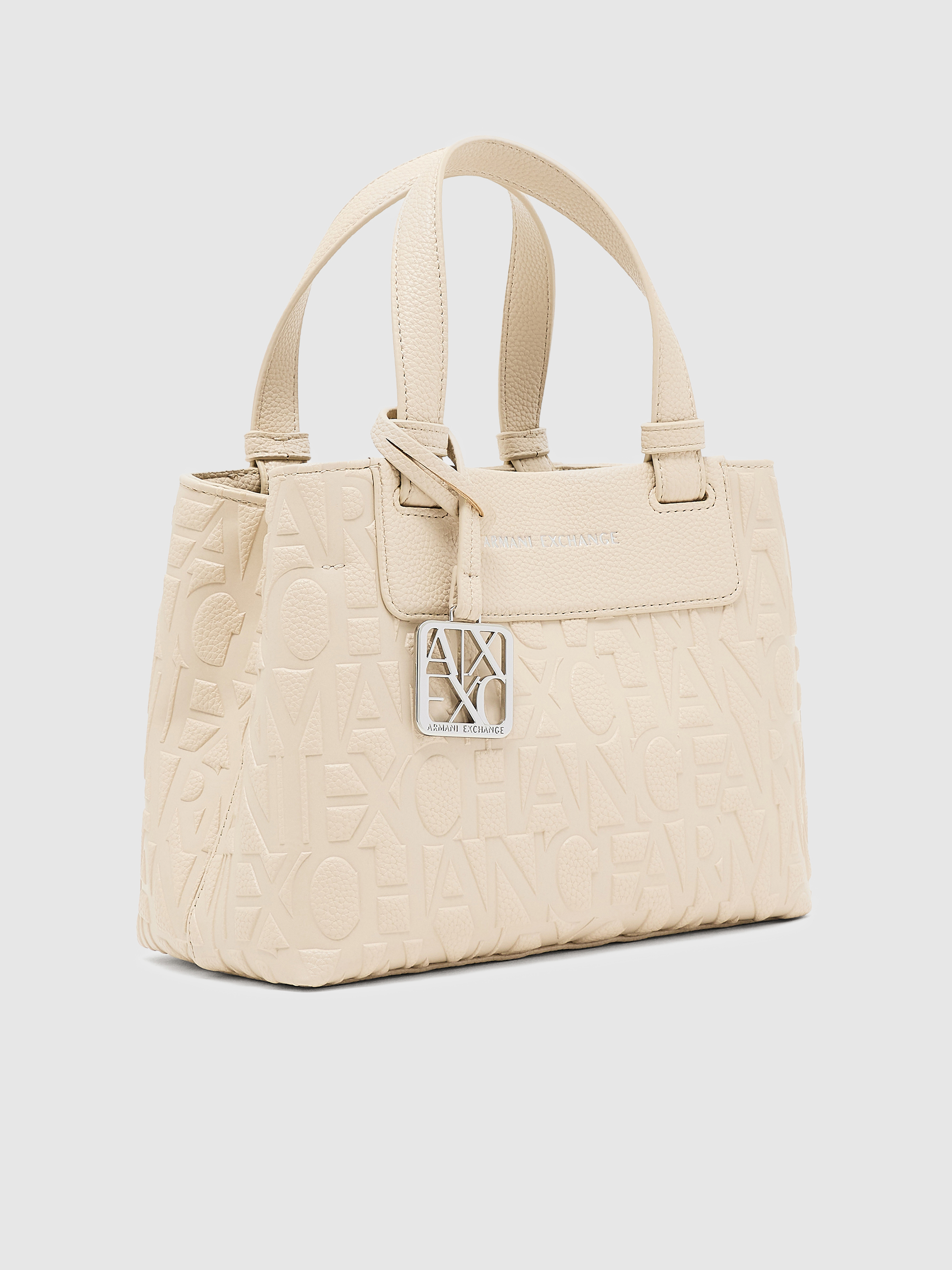 Tote Bags Woman Cream Armani Exchange
