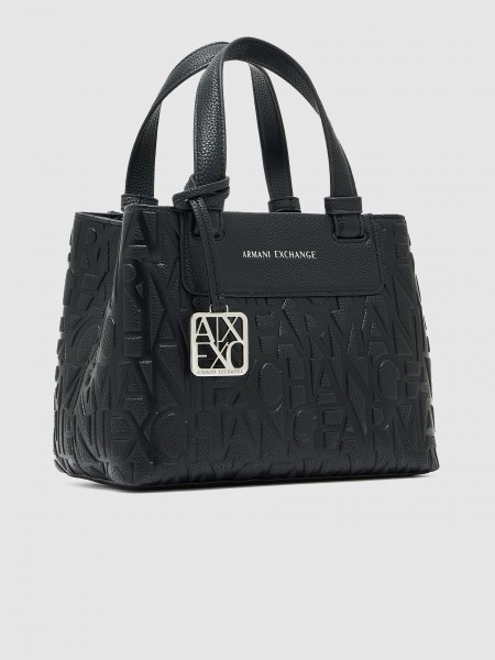 Bolsos de Mano Mujer Negro Armani Exchange