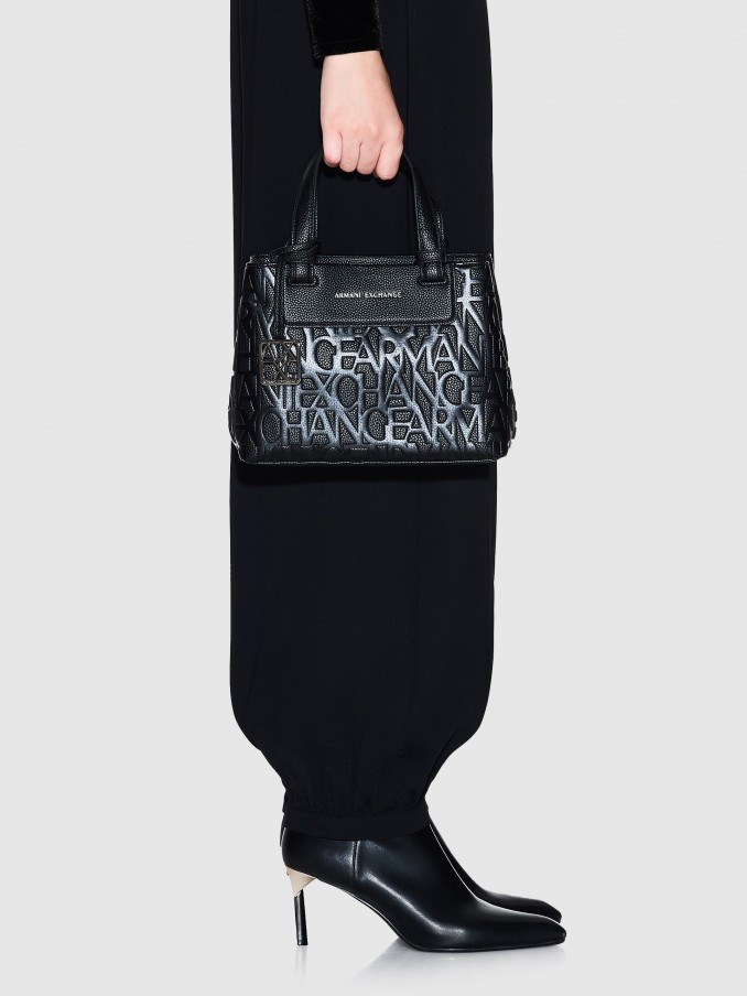 Tote Bags Woman Black Armani Exchange