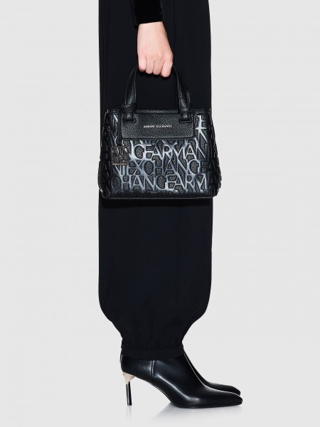 Bolsos de Mano Mujer Negro Armani Exchange