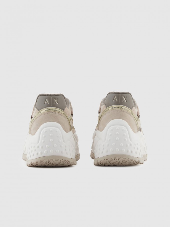 Tenis Mujer Crema Armani Exchange