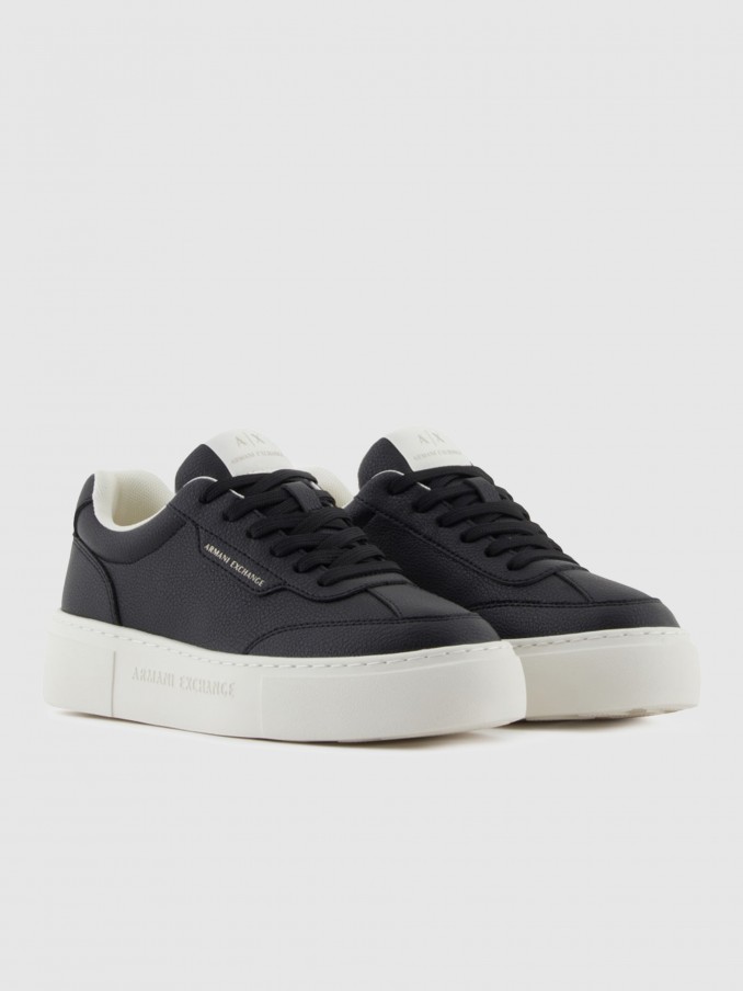 Sneakers Woman Black Armani Exchange