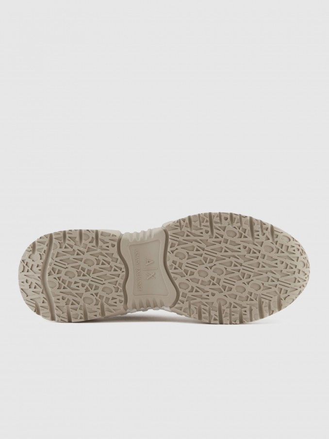 Tenis Mujer Crema Armani Exchange