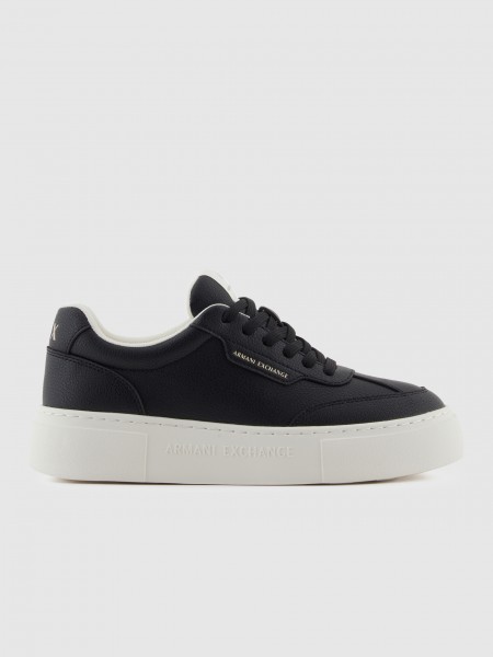 Sneakers Woman Black Armani Exchange
