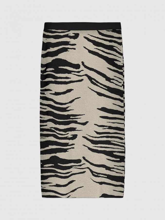 Skirt Woman Zebra Vero Moda
