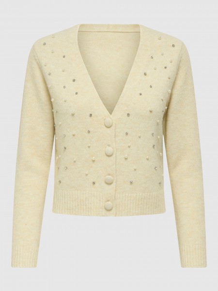 Chaqueta Mujer Beige Only