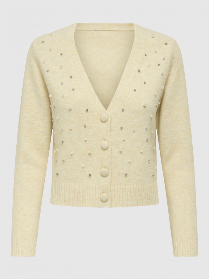 Chaqueta Mujer Beige Only