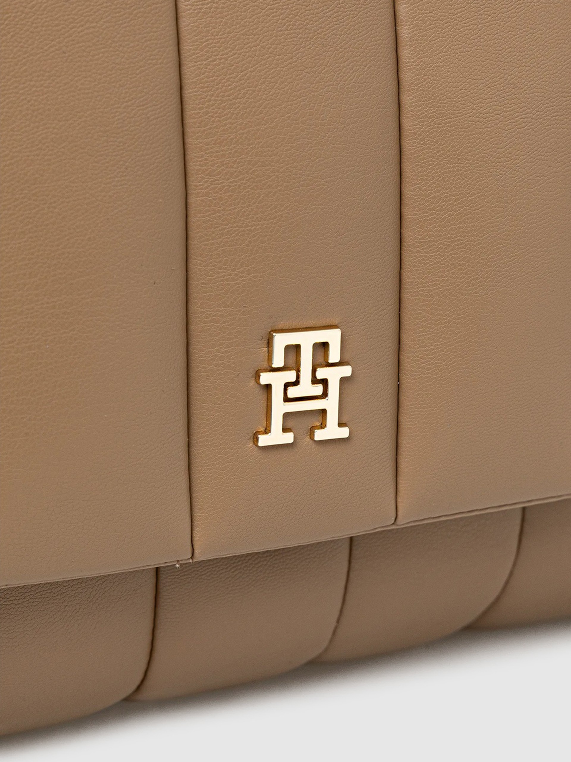 Bolsos de Hombro Mujer Crema Tommy Jeans