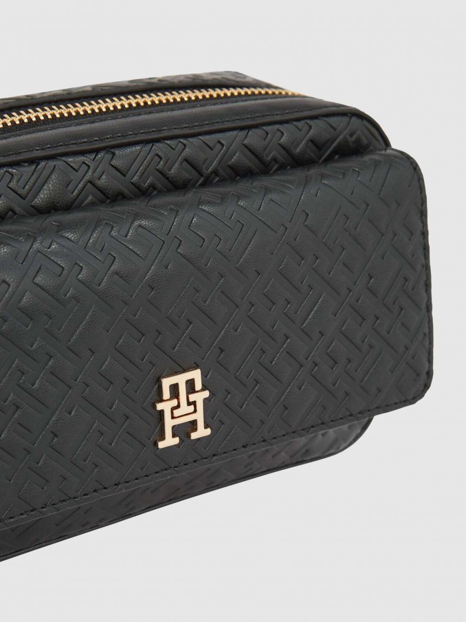 Shoulder Bags Woman Black Tommy Jeans