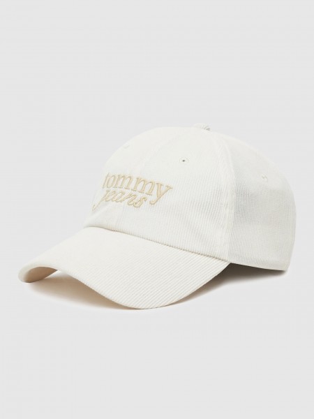 Sombreros Mujer Blanco Tommy Jeans