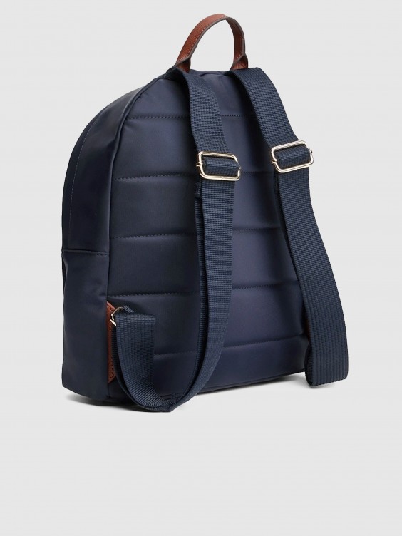 Mochila Mujer Azul Marino Tommy Jeans Aw0Aw17939