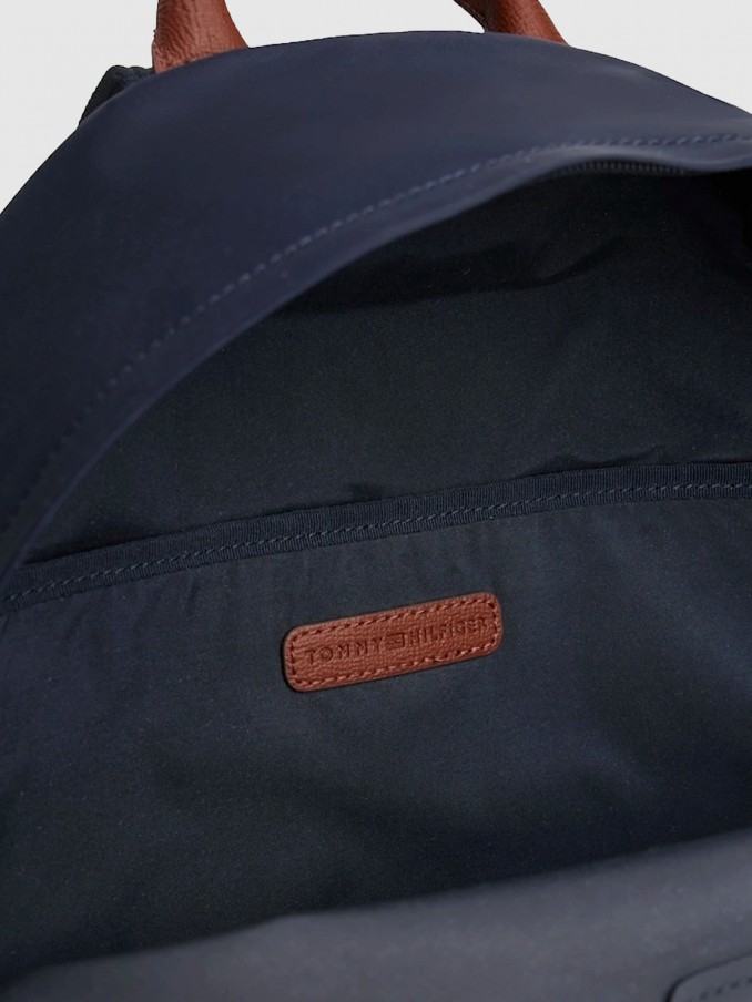 Backpack Woman Navy Blue Tommy Jeans