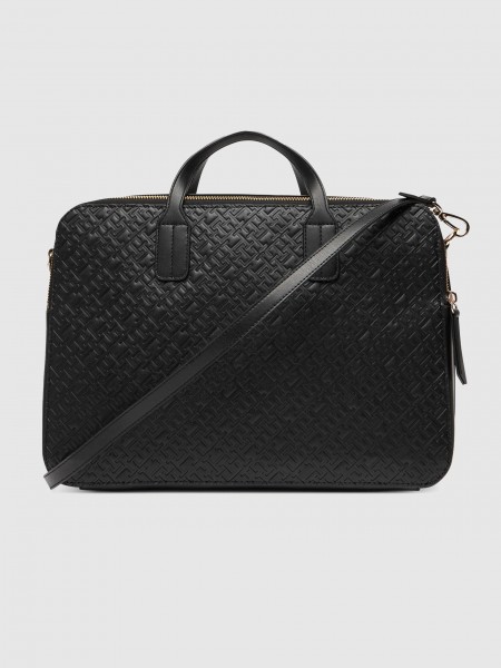 Laptop Bags Woman Black Tommy Jeans