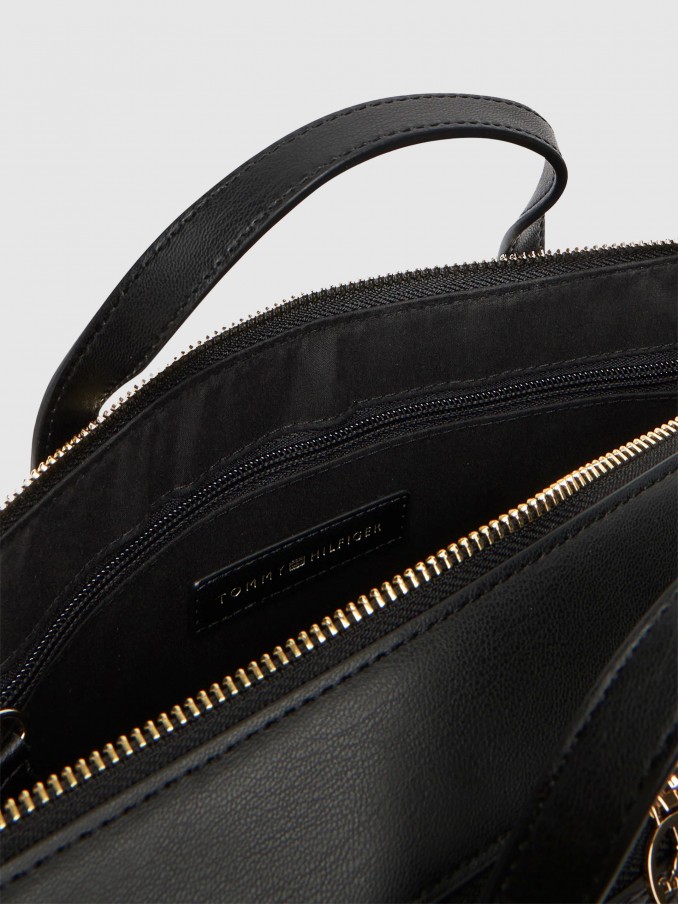 Laptop Bags Woman Black Tommy Jeans