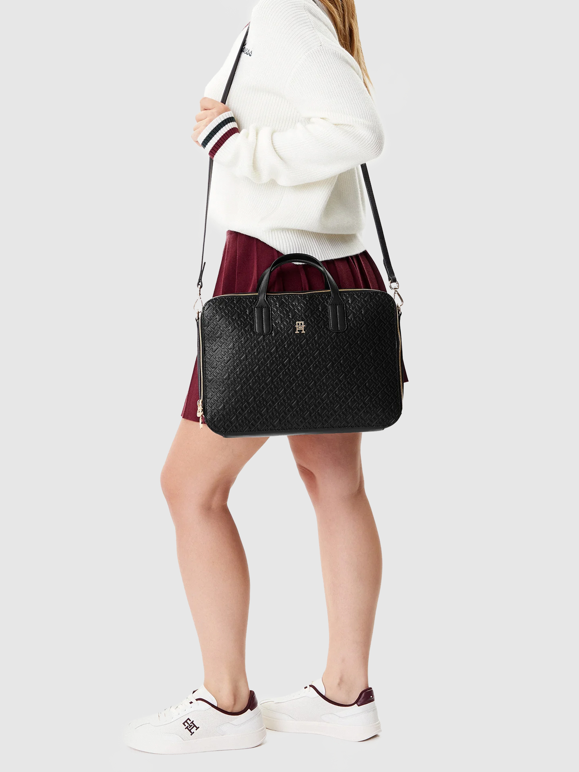 Laptop Bags Woman Black Tommy Jeans