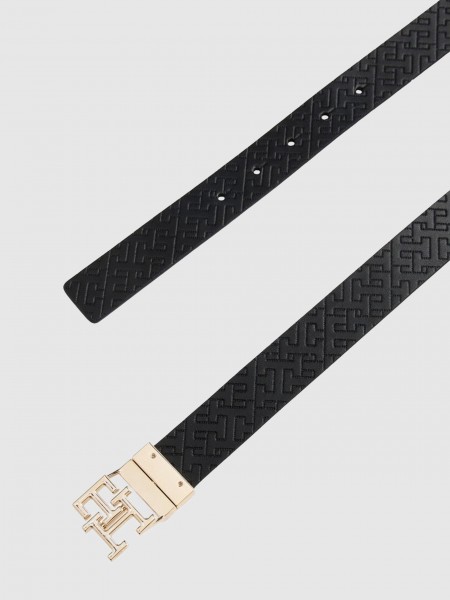 Belt Woman Black Tommy Jeans