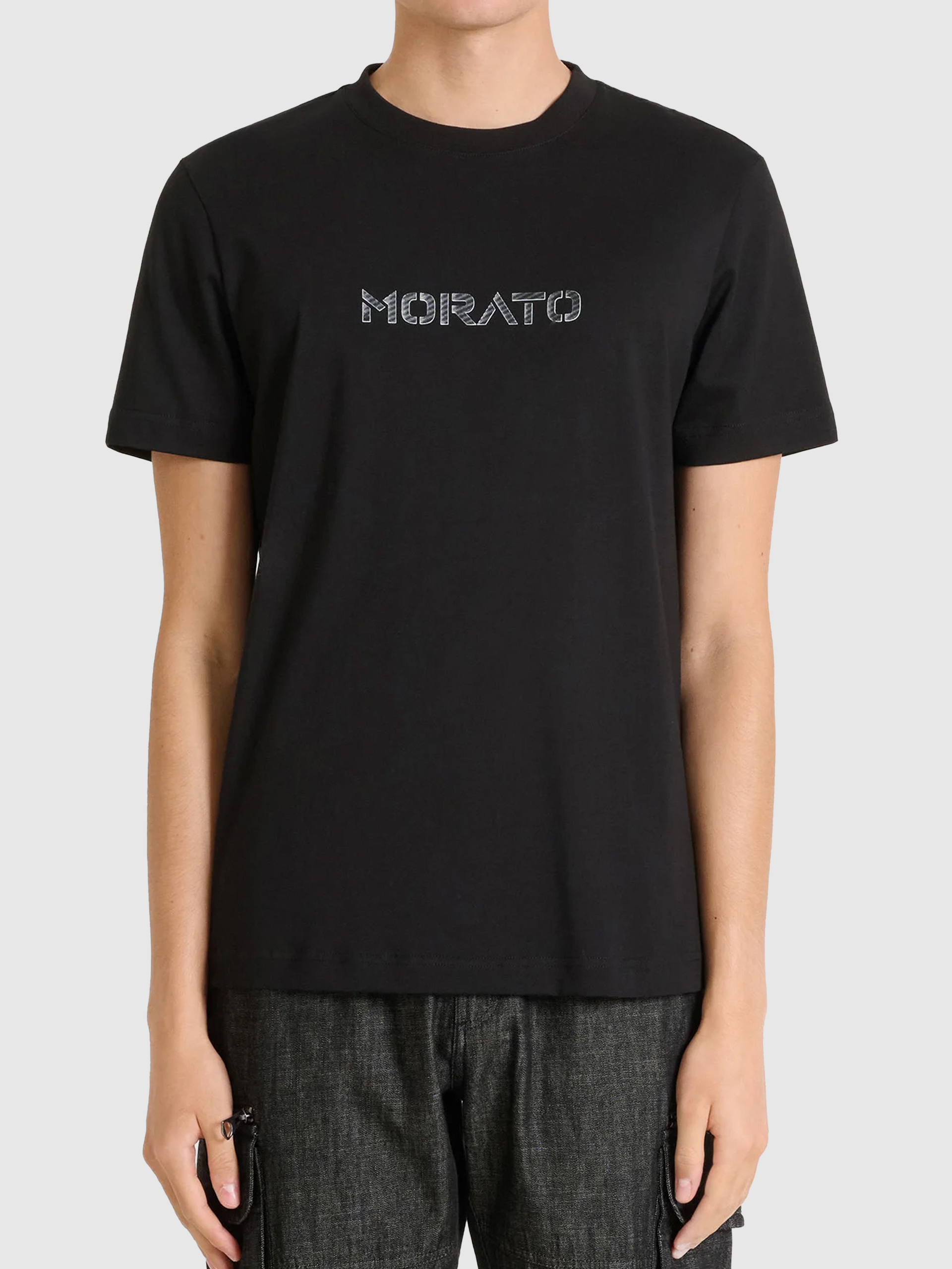 T-Shirt Man Black Antony Morato