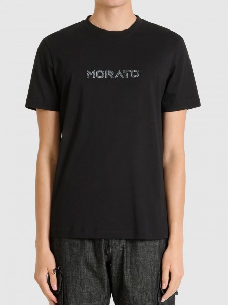 T-Shirt Man Black Antony Morato