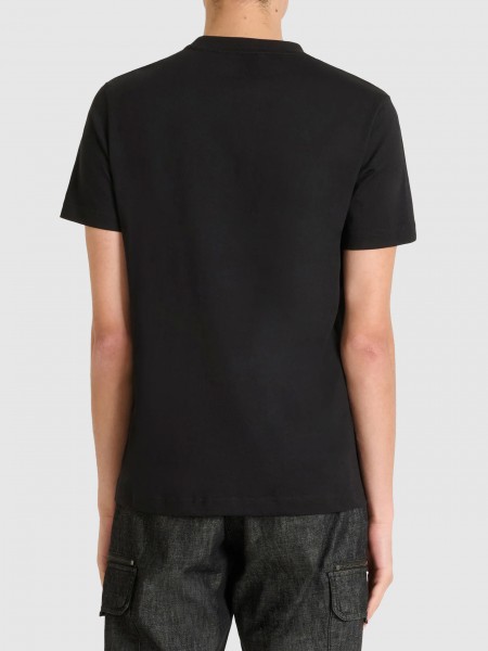 T-Shirt Man Black Antony Morato