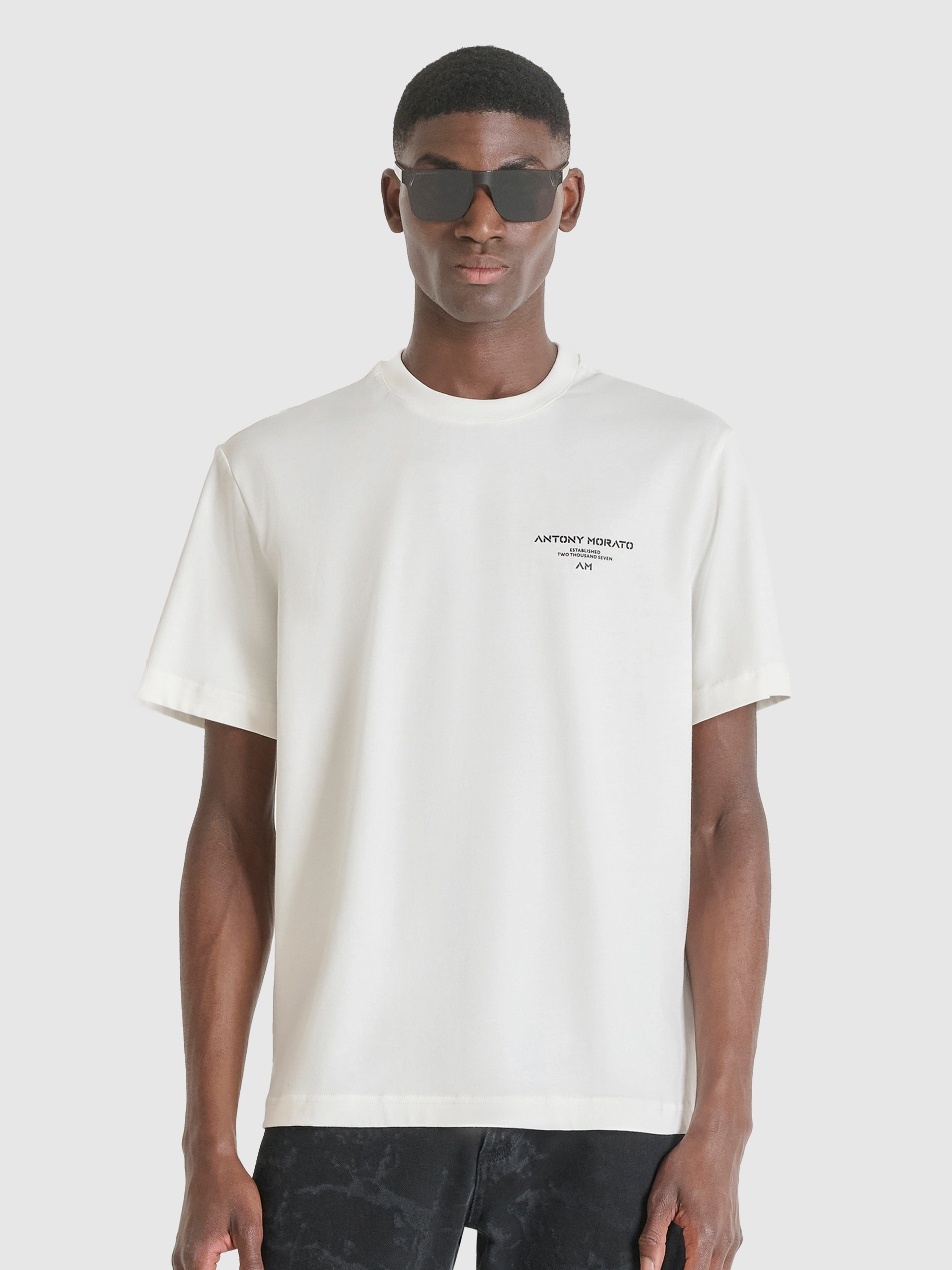Camiseta Hombre Blanco Antony Morato