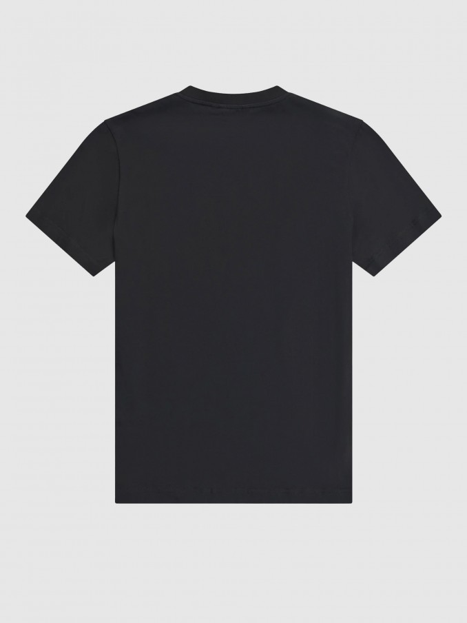 T-Shirt Man Black Antony Morato