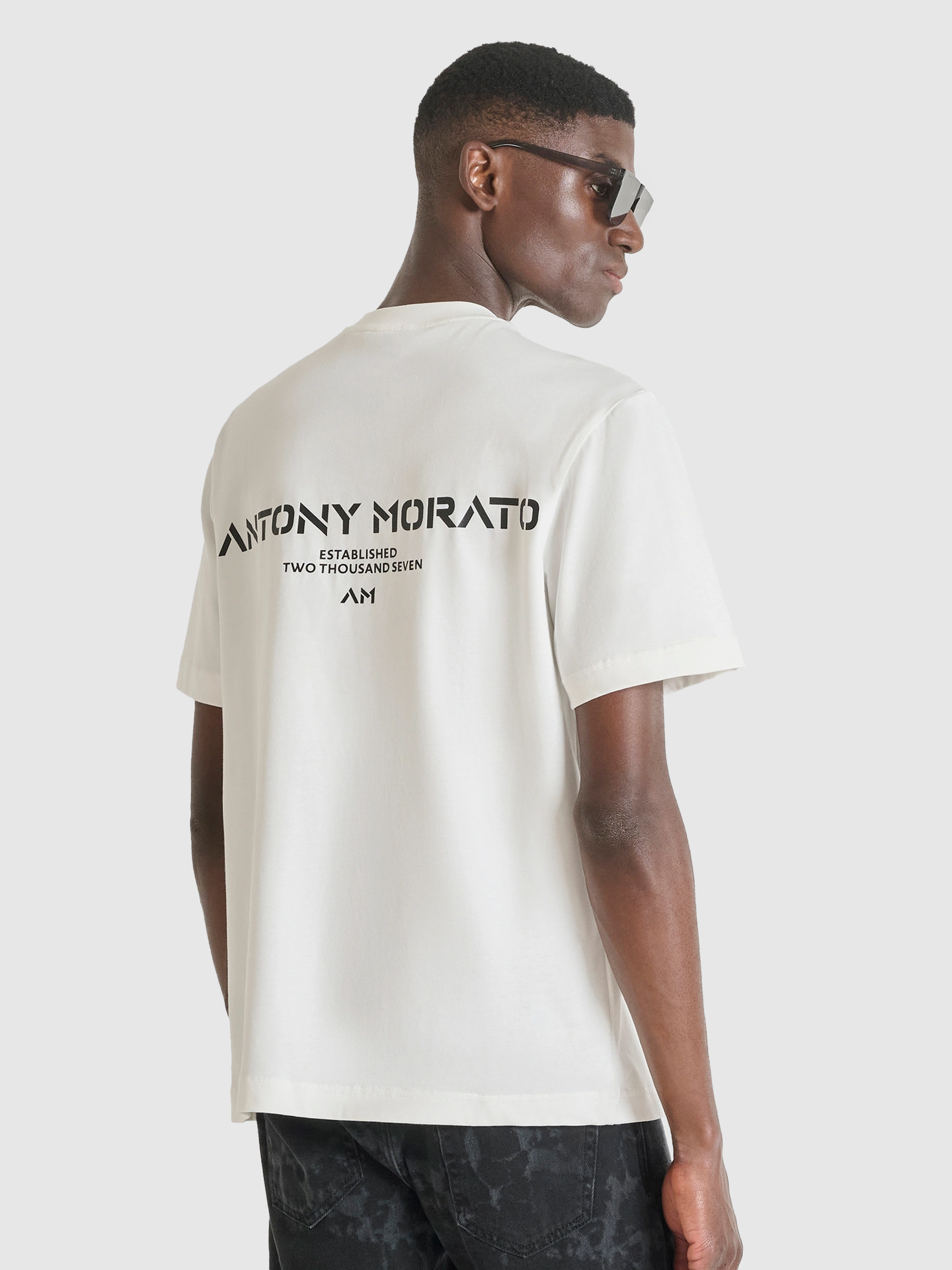Camiseta Hombre Blanco Antony Morato