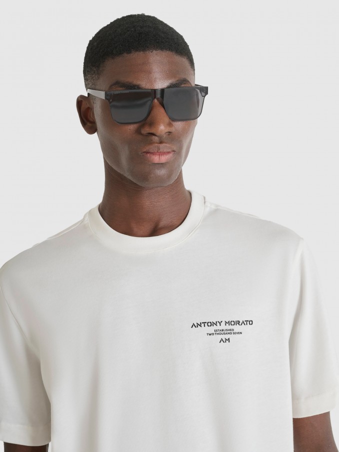 Camiseta Hombre Blanco Antony Morato