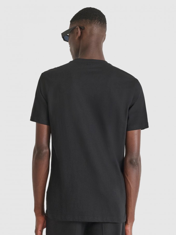 T-Shirt Man Black Antony Morato