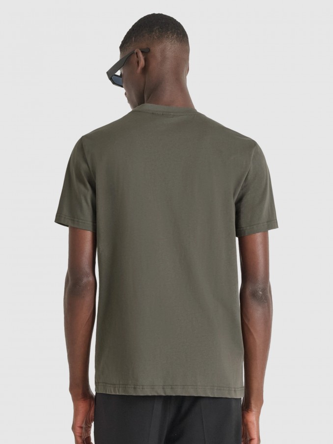 T-Shirt Man Green Antony Morato