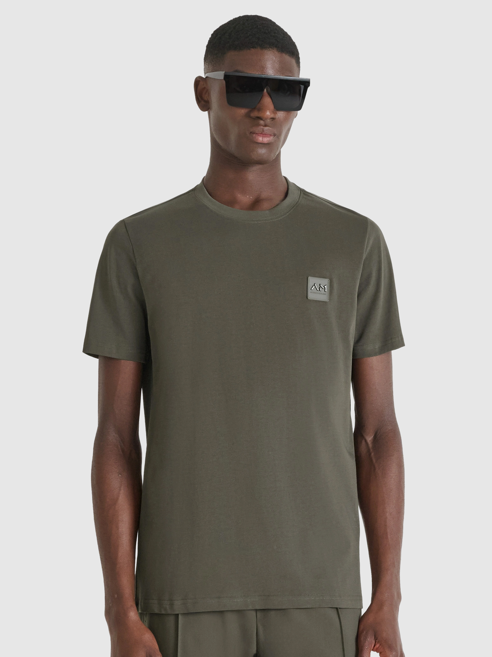 Camiseta Hombre Verde Antony Morato