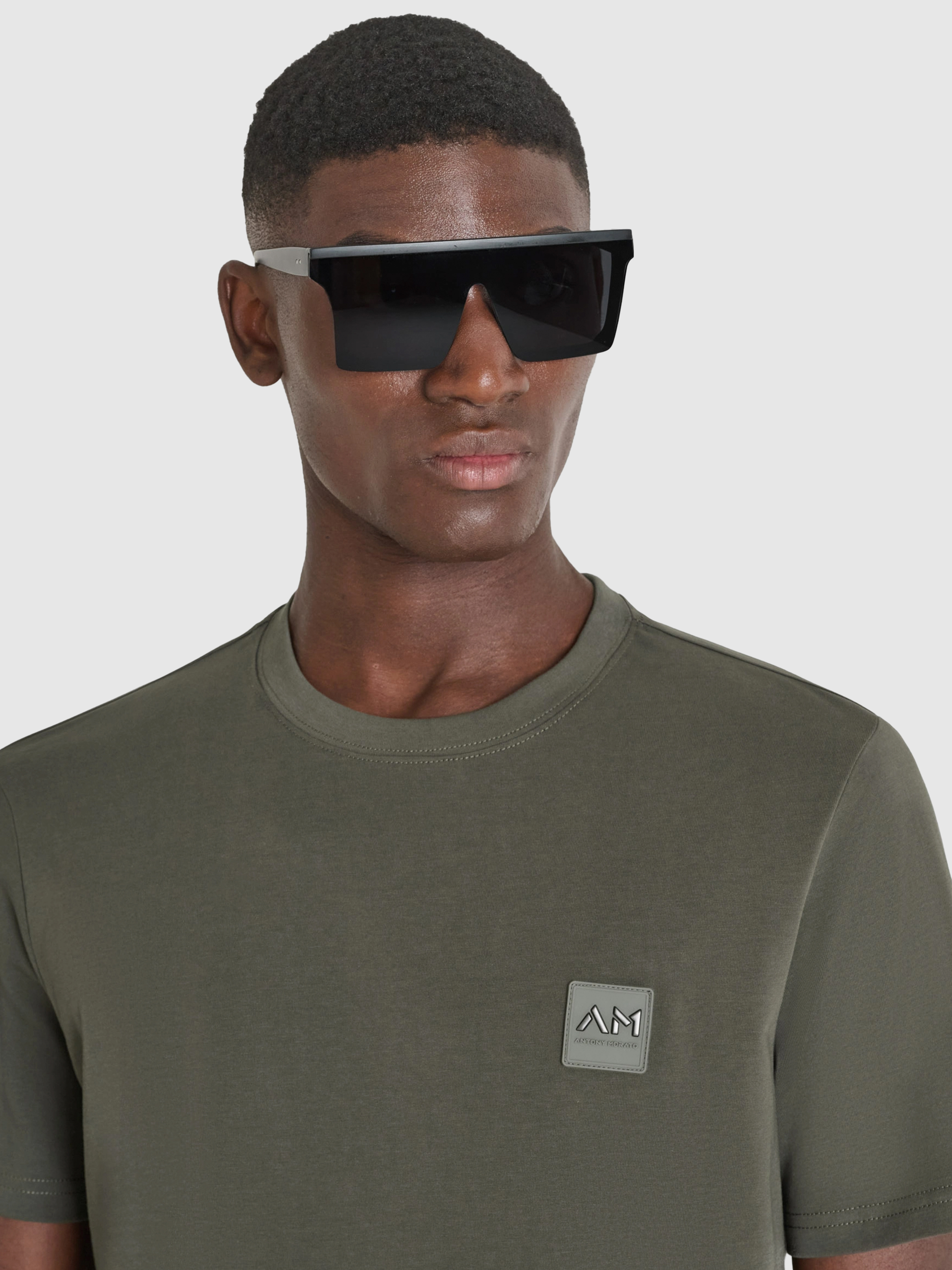 Camiseta Hombre Verde Antony Morato