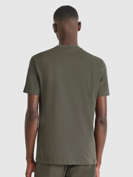 T-Shirt Man Green Antony Morato
