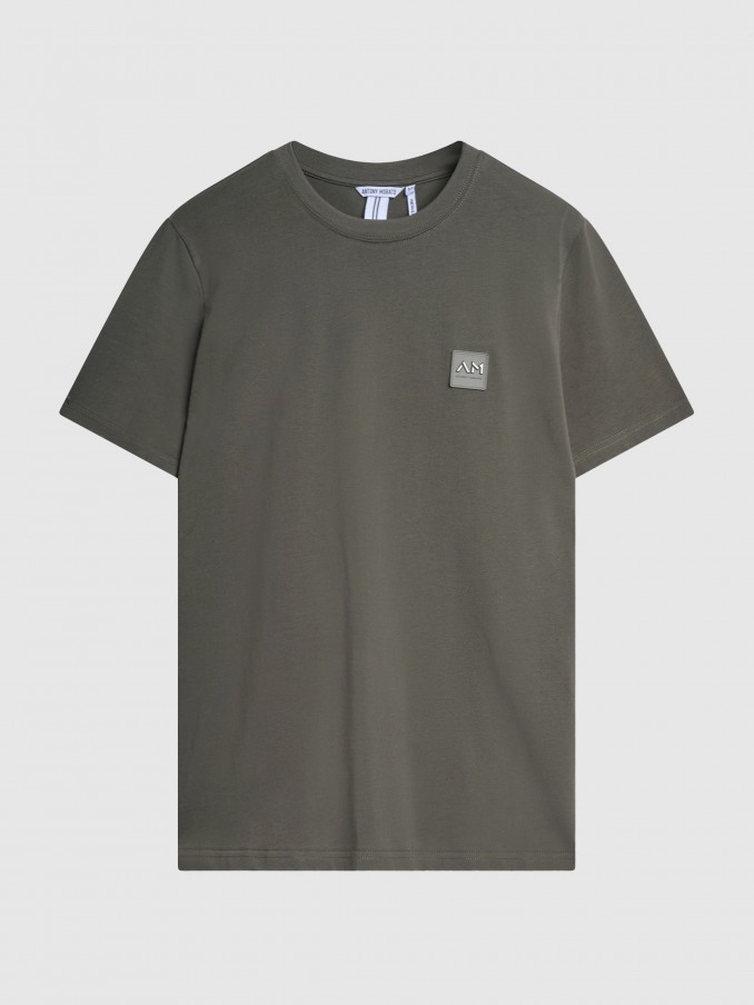 T-Shirt Man Green Antony Morato