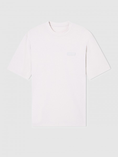 T-Shirt Man Cream Armani Exchange