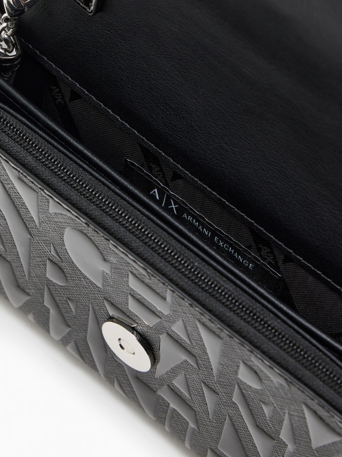 Shoulder Bags Woman Black Armani Exchange