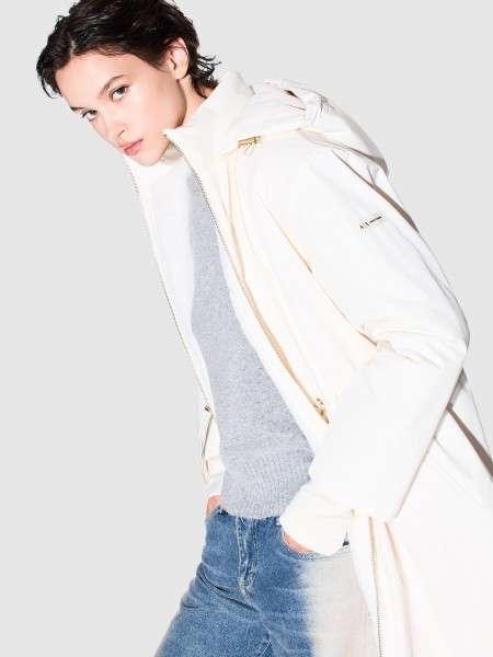 Jacket Woman Cream Armani Exchange