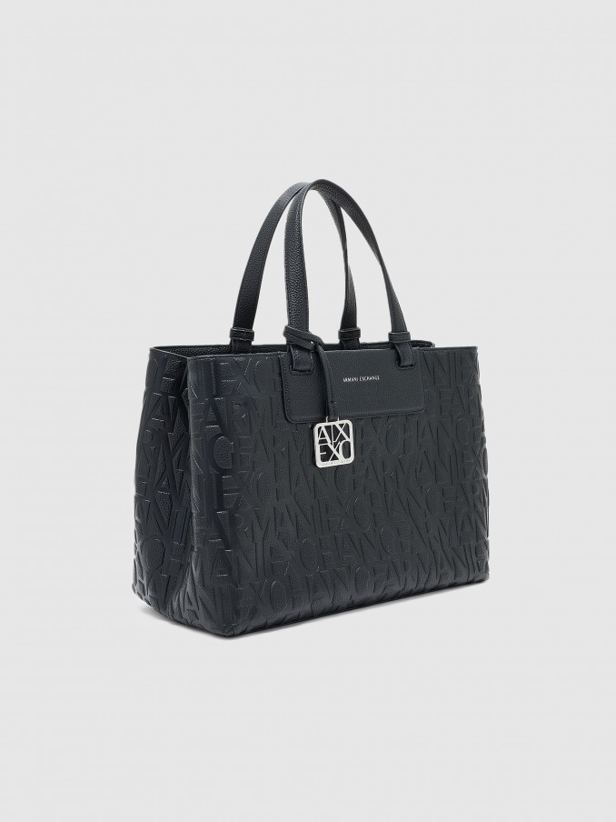 Tote Bags Woman Black Armani Exchange