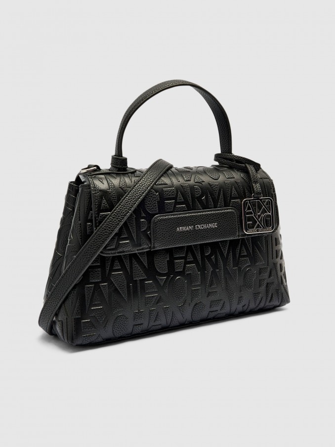 Handbag Woman Black Armani Exchange