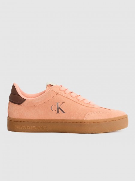 Sneakers Woman Orange Calvin Klein
