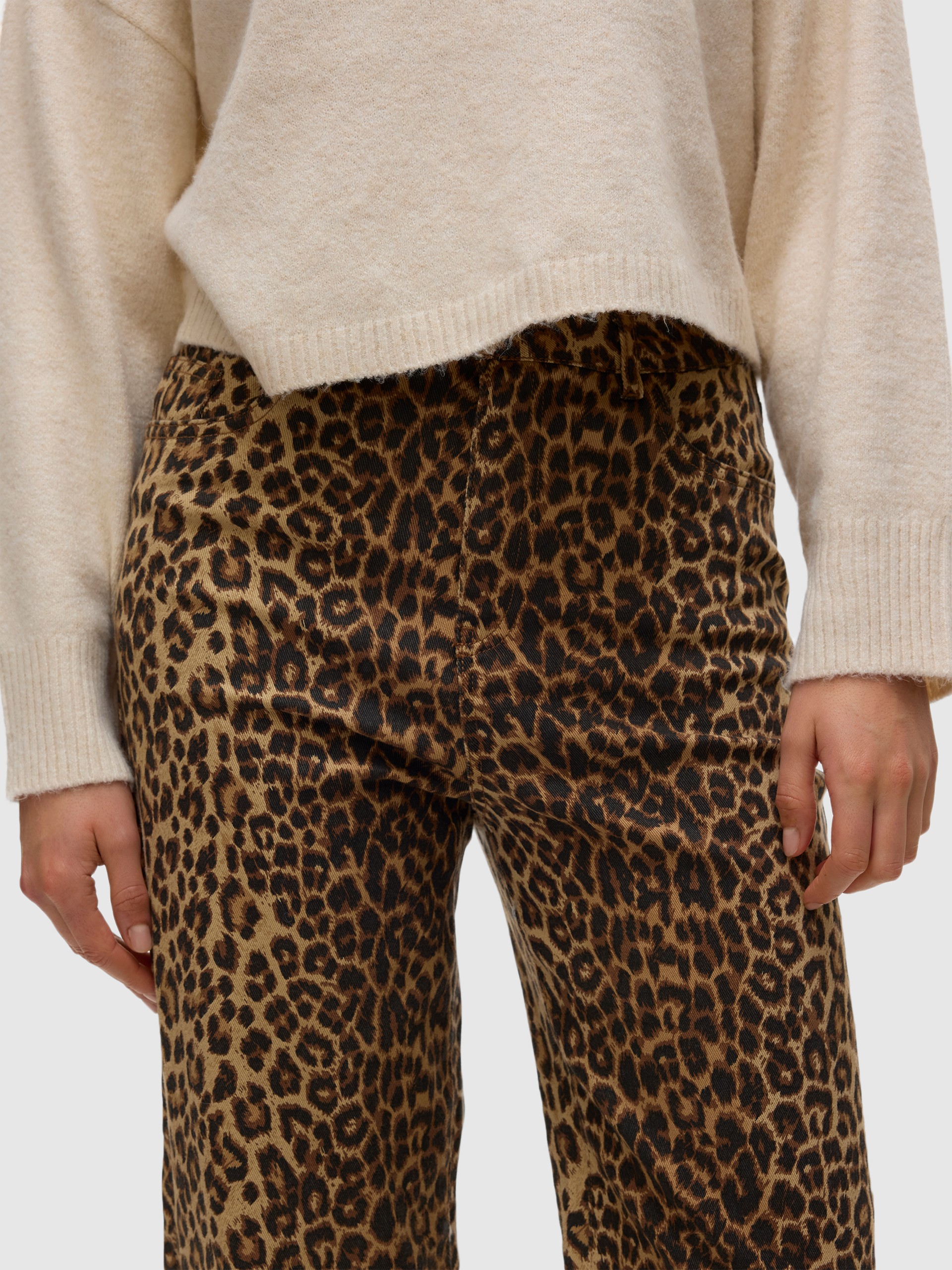 Pantalones Mujer Estampado Animal Vero Moda